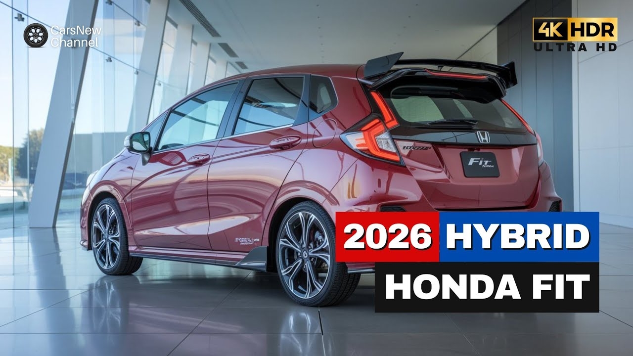 2026 Honda Fit Hybrid Unveiled Compact Efficient And Smarter Than 