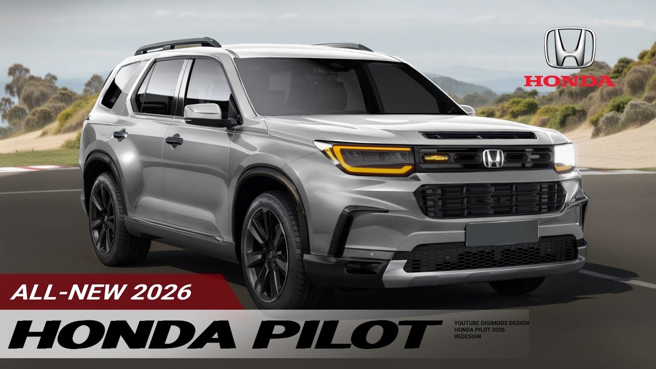 Rendering 2026 Honda Pilot TrailSport Quickly Follows The Footsteps Of 