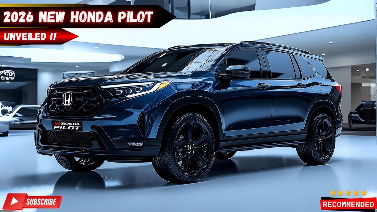 Unveiling The New 2026 Honda Pilot The Next Gen SUV That 39 s Set To 